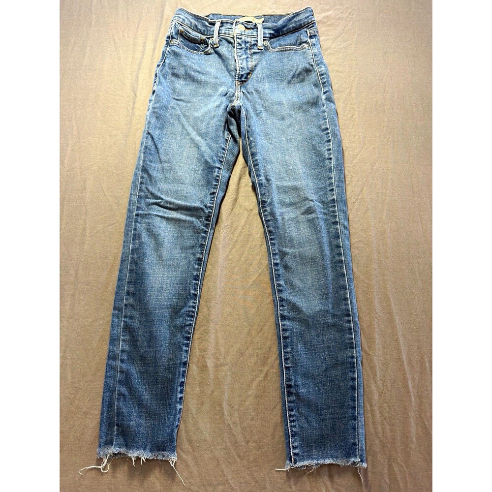 Levi's 311 Women's Shaping Skinny Blue Medium Wash Denim Jeans 5-Pocket Size 25